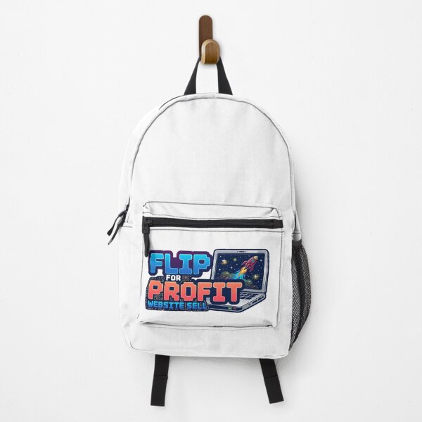 Item preview, Flip for Profit Website Sell Retro Gaming Style Illustration designed and sold by PixelWaveBD.