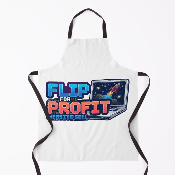 Item preview, Flip for Profit Website Sell Retro Gaming Style Illustration designed and sold by PixelWaveBD.