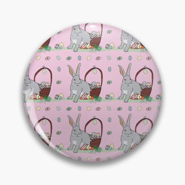 Item preview, Seamless Repeat Pattern |.Easter Rabbit Pink designed and sold by Sandra Vincent.