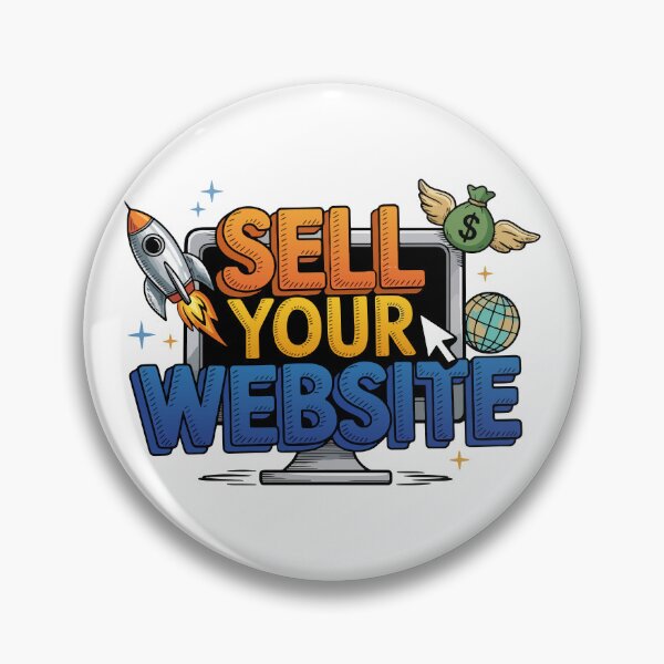 Item preview, Sell Your Website Rocket Money Success Illustration Typography designed and sold by PixelWaveBD.