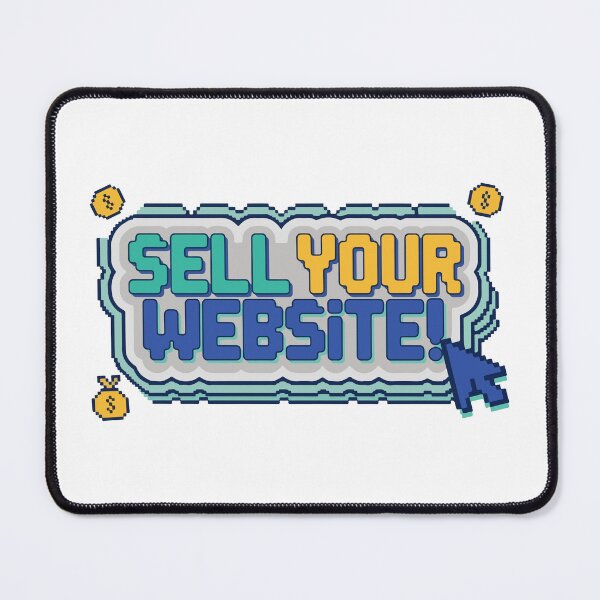 Item preview, Sell Your Website Retro Pixel Art Business Typography designed and sold by PixelWaveBD.