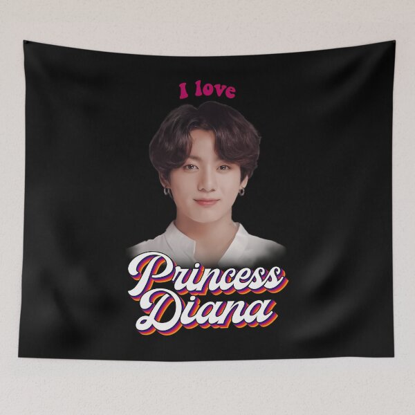 Item preview, Princess Diana Jungkook Kpop Meme designed and sold by Knightfashions.