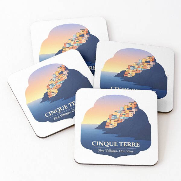 Item preview, Cinque Terre Colors on Cliffs designed and sold by EdvvinStudios.