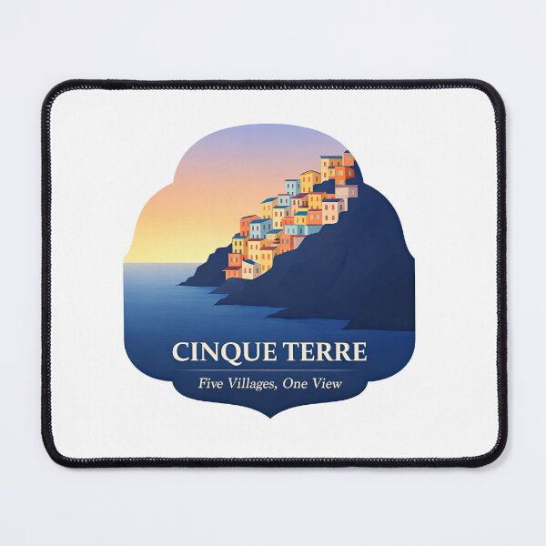 Item preview, Cinque Terre Colors on Cliffs designed and sold by EdvvinStudios.