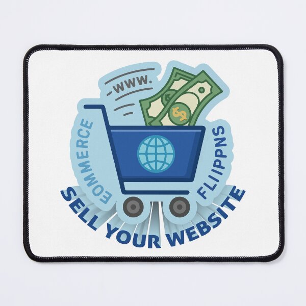 Item preview, Sell Your Website Profit Exit Money Growth Tech Sticker designed and sold by PixelWaveBD.