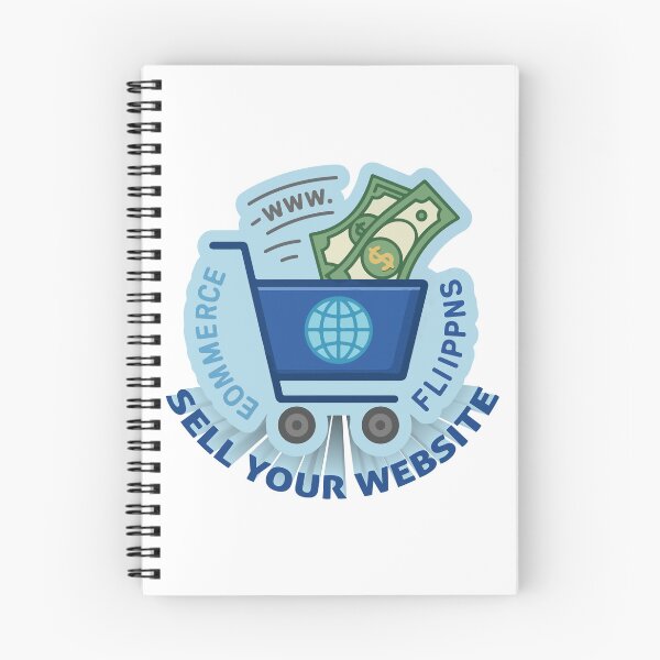 Item preview, Sell Your Website Profit Exit Money Growth Tech Sticker designed and sold by PixelWaveBD.
