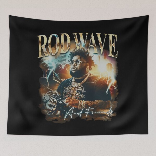 Item preview, Rod Wave Rap 90S designed and sold by Knightfashions.