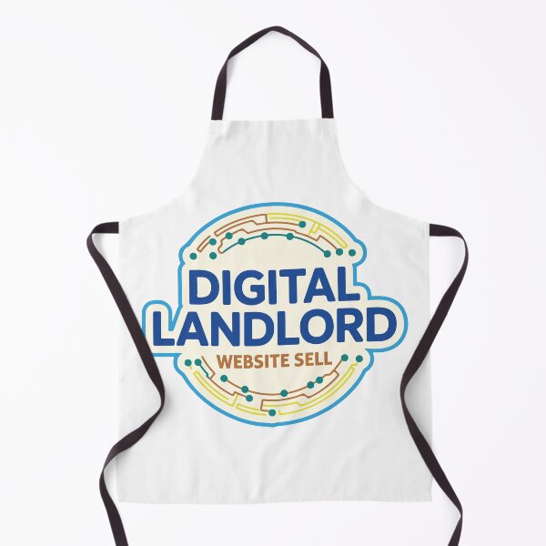 Item preview, Digital Landlord Website Sell Flipping Tech Sticker designed and sold by PixelWaveBD.