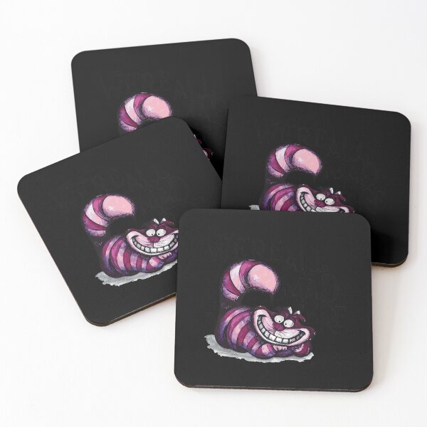 Item preview, We'Re All Mad Here designed and sold by mosstaphashop.