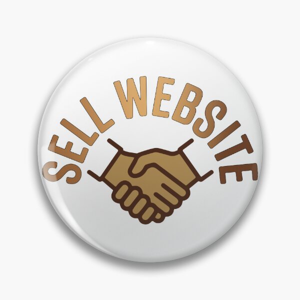 Item preview, Sell Website Golden Handshake Business Deal Success Sticker designed and sold by PixelWaveBD.