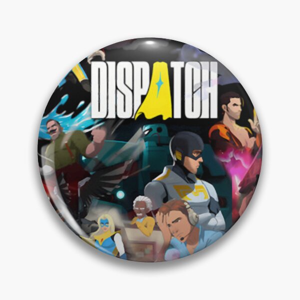 Item preview, Dispatch Game Character Collage T-Shirt designed and sold by motayogidan6.