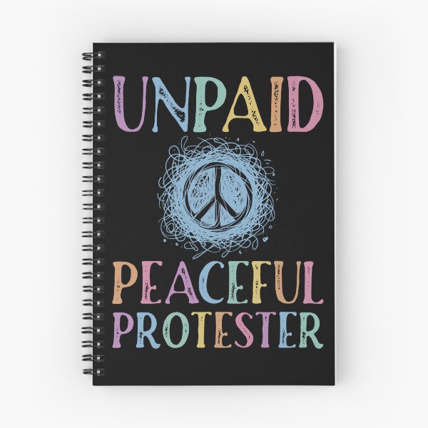 Item preview, Unpaid Peaceful Protester Retro Activist  designed and sold by HeidixHDesigns.
