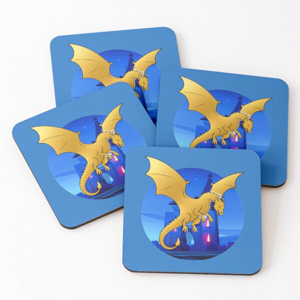 Item preview, Golden Dragon Castle Flight designed and sold by Rockyctees.