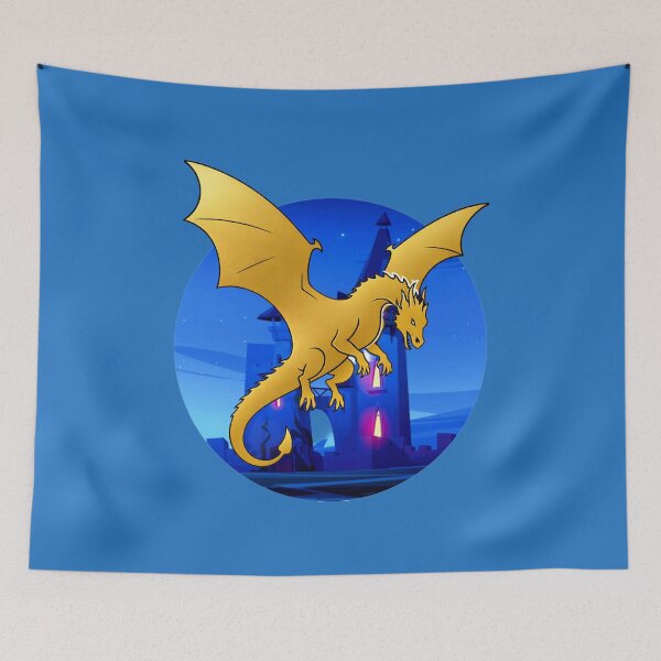 Item preview, Golden Dragon Castle Flight designed and sold by Rockyctees.