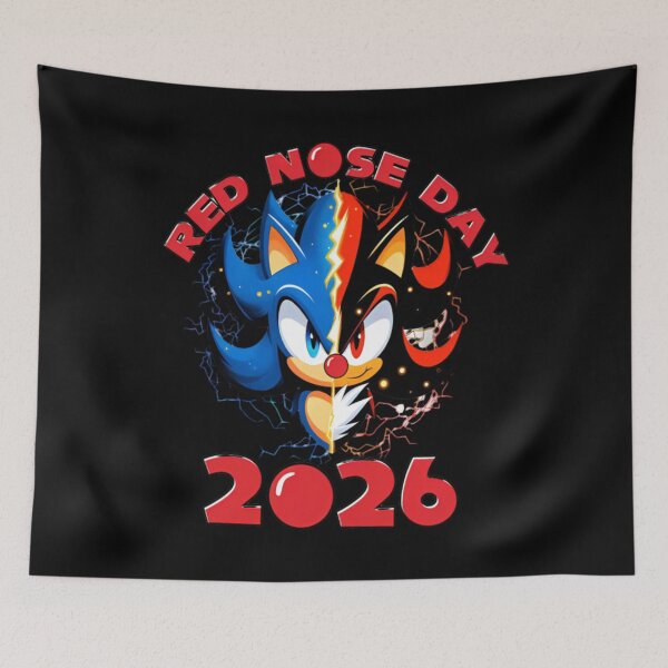 Item preview, Red Nose Day 2026 PNG, Funny Red Nose Day Shirt Design, Red Nose Party Tee, Kids Toddler Boy Red Nose Outfit PNG, Digital File designed and sold by HyphThonia.