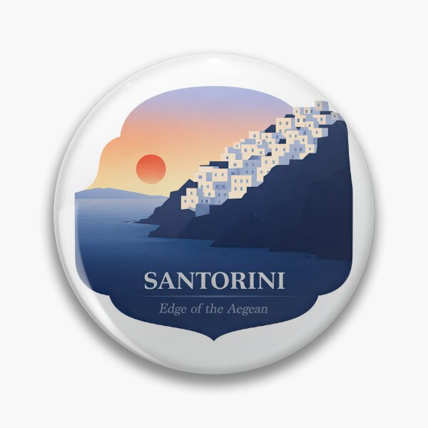 Item preview, Santorini Sun Over White Stone designed and sold by EdvvinStudios.
