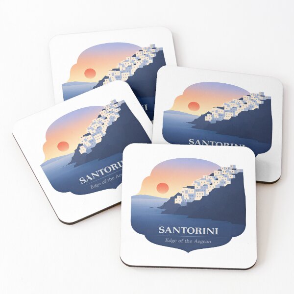 Item preview, Santorini Sun Over White Stone designed and sold by EdvvinStudios.