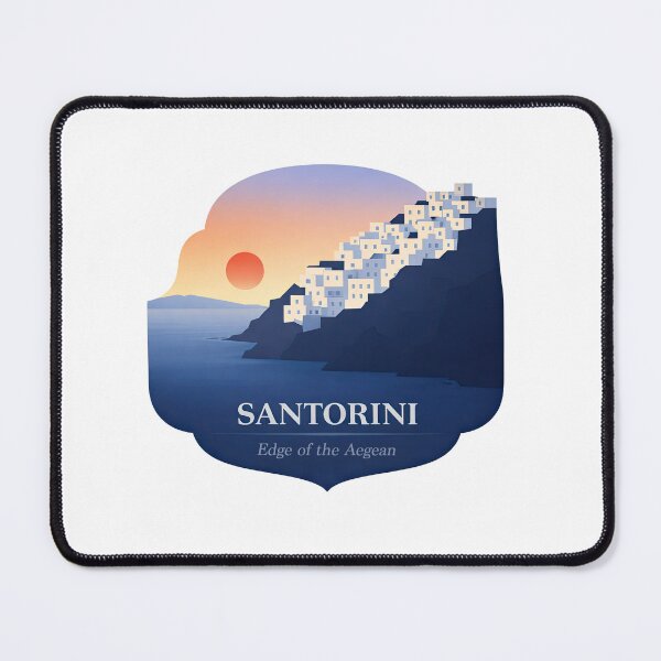 Item preview, Santorini Sun Over White Stone designed and sold by EdvvinStudios.