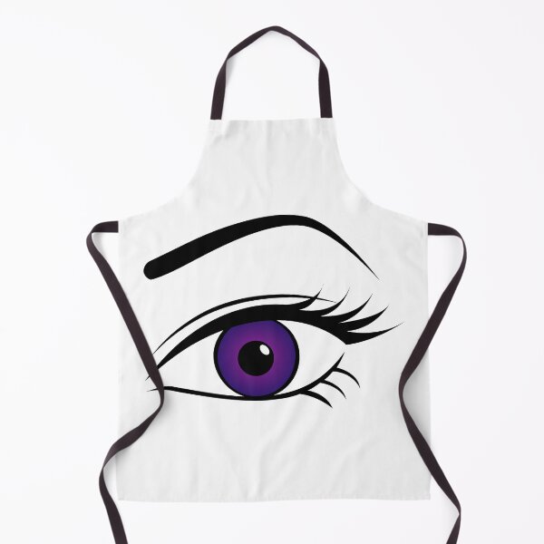 Item preview, Violet Left Eye Purple Anime Style Big Expressive Eye Art designed and sold by Lainey1978.