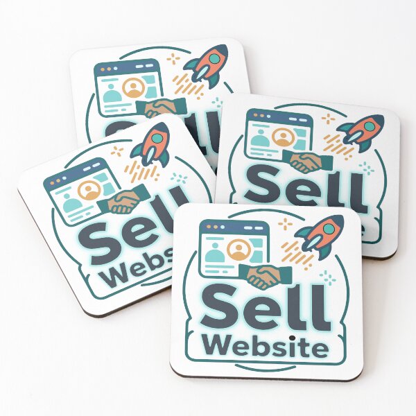 Item preview, Sell Website Professional Deal Success Rocket Sticker designed and sold by PixelWaveBD.