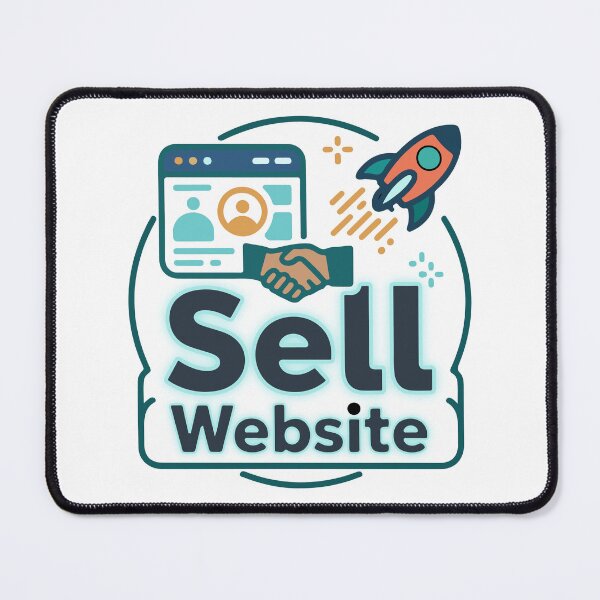 Item preview, Sell Website Professional Deal Success Rocket Sticker designed and sold by PixelWaveBD.