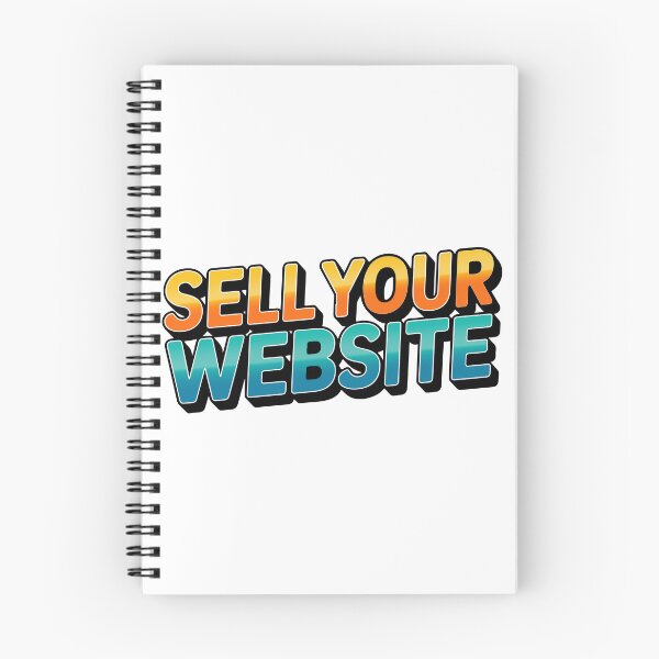 Item preview, Sell Your Website Bold Colorful Layered Tech Success Sticker designed and sold by PixelWaveBD.