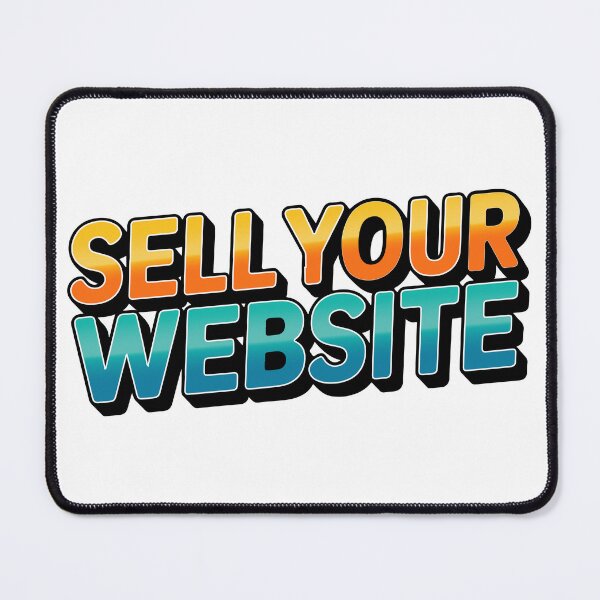 Item preview, Sell Your Website Bold Colorful Layered Tech Success Sticker designed and sold by PixelWaveBD.