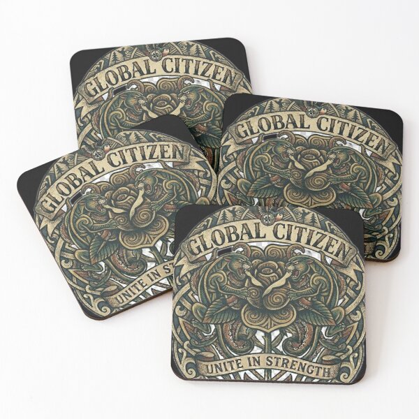 Item preview, Global Citizen - Unite In Strength Panther Rose Tattoo designed and sold by EARTH PEOPLE.