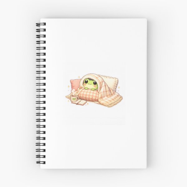 Item preview, Cute Introverted Frog Under the Blanket | Cute Cozy Frog Sticker designed and sold by AidaAviles.