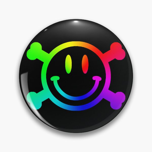 Item preview, Smiley Crossbones!  designed and sold by Grimstoybox.