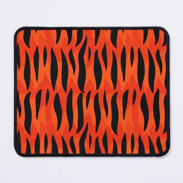 Item preview, Flame Angelfish Fiery Stripe Reef Pattern designed and sold by WildlifeInc.