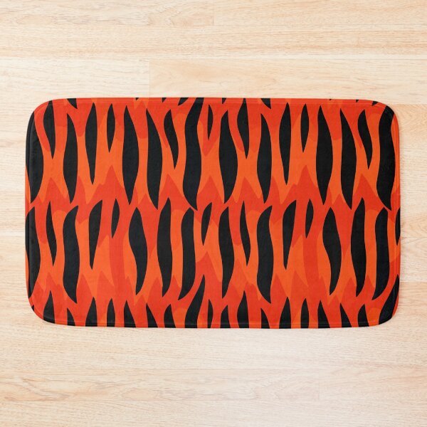 Item preview, Flame Angelfish Fiery Stripe Reef Pattern designed and sold by WildlifeInc.