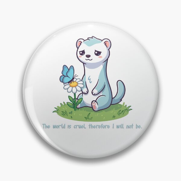 Item preview, The Gentle Ferret: A Promise in a Cruel World designed and sold by Tiny-roar-studio.