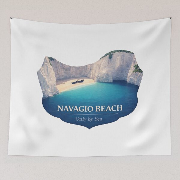 Item preview, Navagio Beach Only Boats Understand designed and sold by EdvvinStudios.