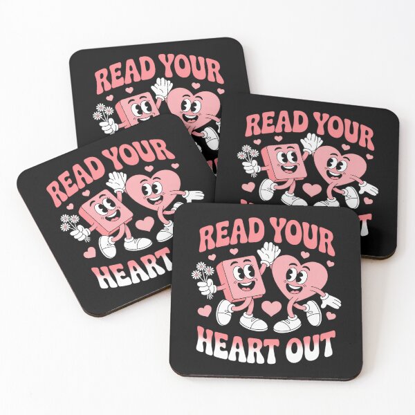 Item preview, Read Your Heart Out Valentine's Day Teacher Book Lover designed and sold by papertaless.