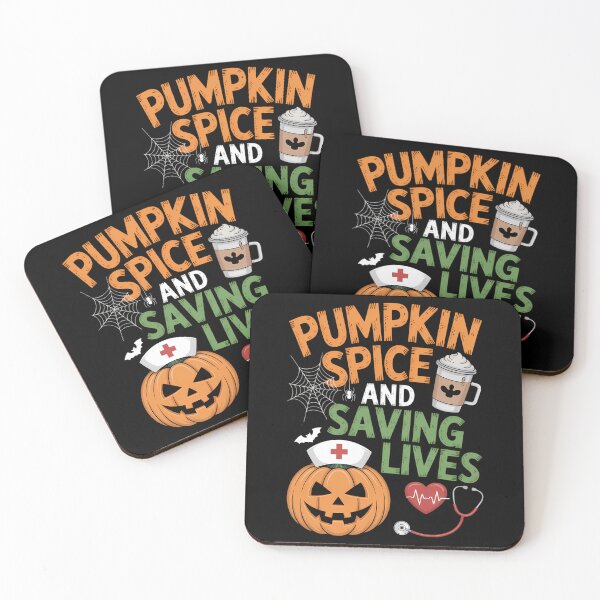 Item preview, Pumpkin Spice and Saving Lives Nurse Halloween designed and sold by papertaless.