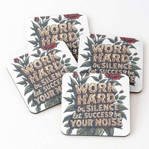 Item preview, work hard quotes designed and sold by ViajedorStore.