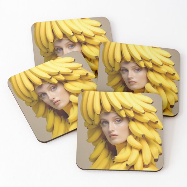 Item preview, Banana Queen – Surreal Fruit Fashion Aesthetic designed and sold by EchoWave11.