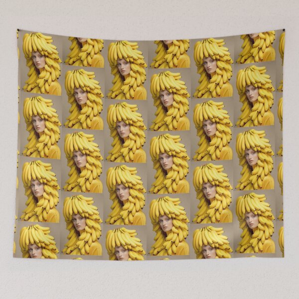 Item preview, Banana Queen – Surreal Fruit Fashion Aesthetic designed and sold by EchoWave11.