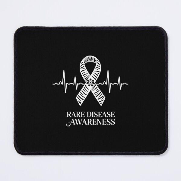 Item preview, Rare Disease Heartbeat Zebra Ribbon Rare Disease Awareness designed and sold by papertaless.