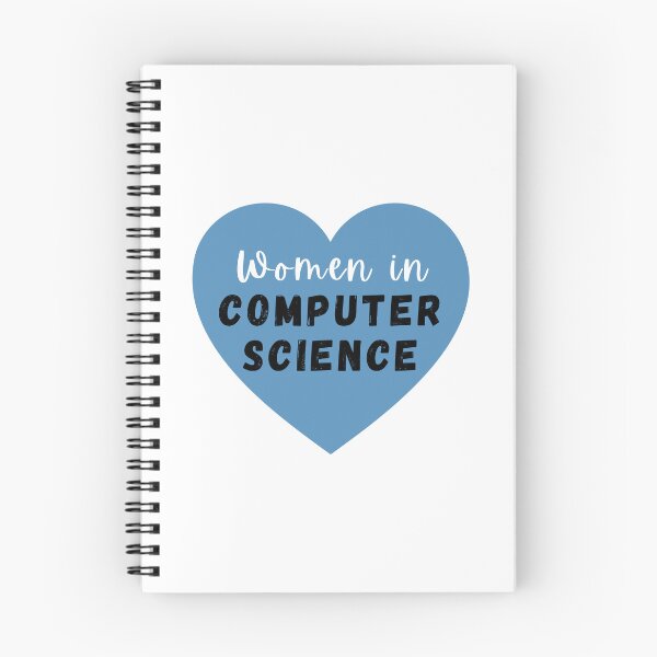 Item preview, Women in Computer Science Heart - Blue designed and sold by MajorsMerch.