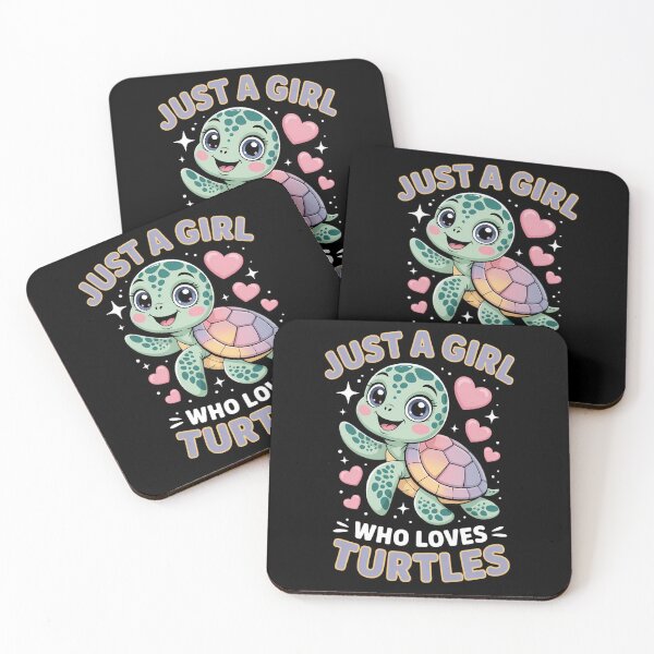 Item preview, Sea Reptile Turtle Lovers Just A Girl Who Loves Turtles designed and sold by papertaless.