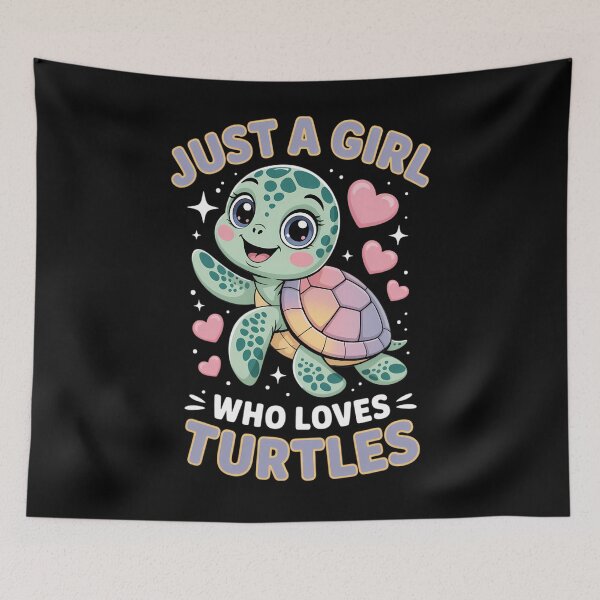 Item preview, Sea Reptile Turtle Lovers Just A Girl Who Loves Turtles designed and sold by papertaless.