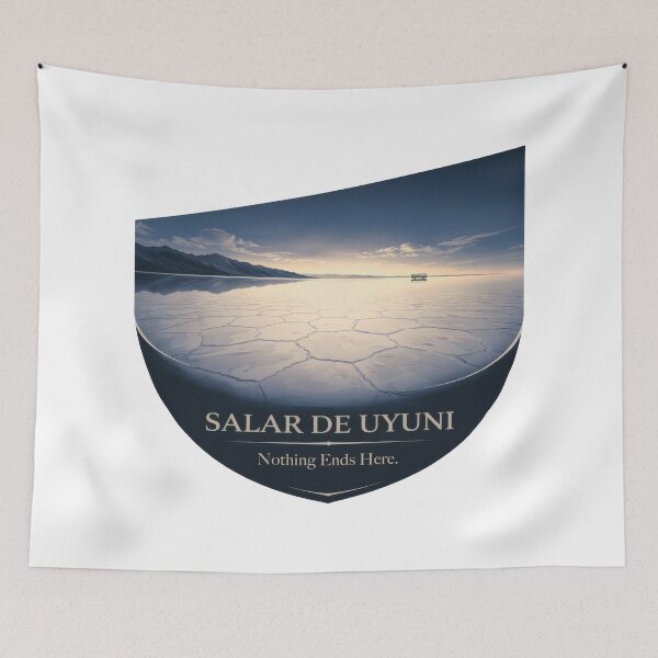 Item preview, Salar De Uyuni Ends Nowhere designed and sold by EdvvinStudios.