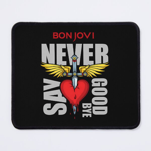 Item preview, Bon Jovi Winged Heart Dagger Never Say Goodbye Inspired (Fan Art) designed and sold by cute-zone.
