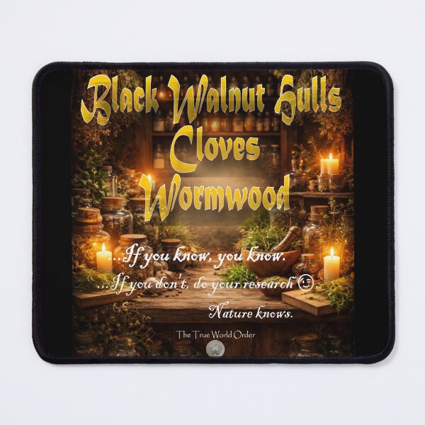Item preview, If You Know You Know Herbal Cleanse – Apothecary Edition (Black Walnut Hulls, Cloves, Wormwood) designed and sold by The True World Order.