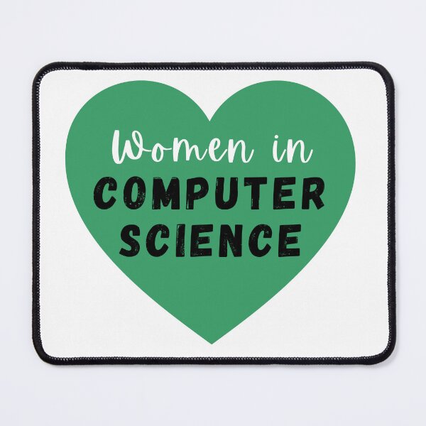 Item preview, Women in Computer Science Heart - Green designed and sold by MajorsMerch.