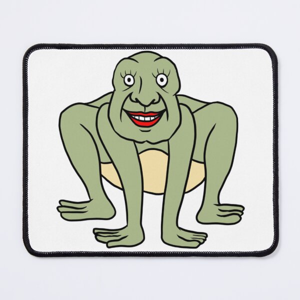 Item preview, Cursed Frog – Weird Creepy Meme Art designed and sold by EchoWave11.