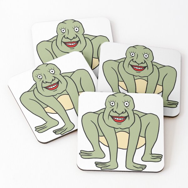 Item preview, Cursed Frog – Weird Creepy Meme Art designed and sold by EchoWave11.