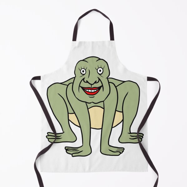 Item preview, Cursed Frog – Weird Creepy Meme Art designed and sold by EchoWave11.